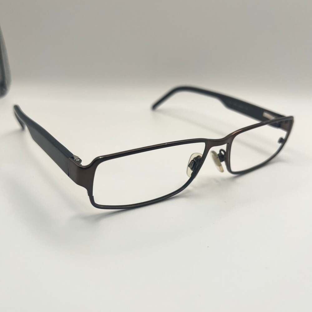 Burberry B1195 1004 Eyeglasses Brown Plaid Frames Only 55-16-140 Italy
